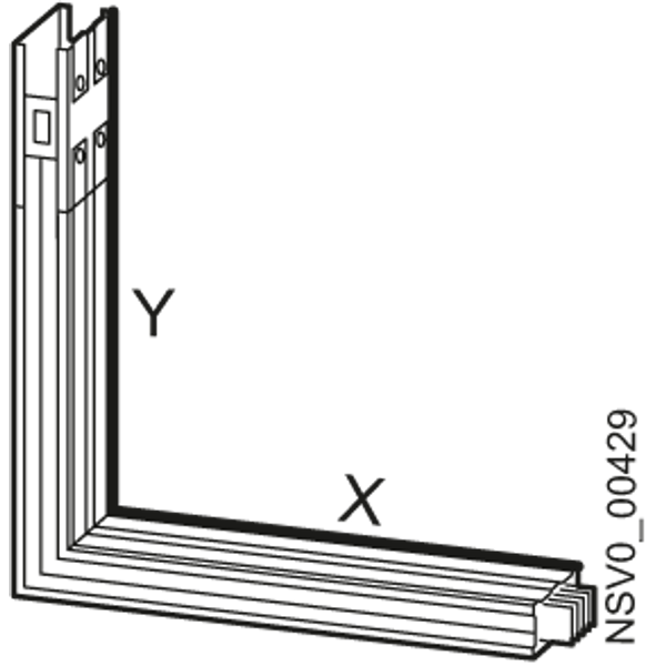 BD2C-1250-LV KNEE FRONTSIDE X 0,36M... image 1