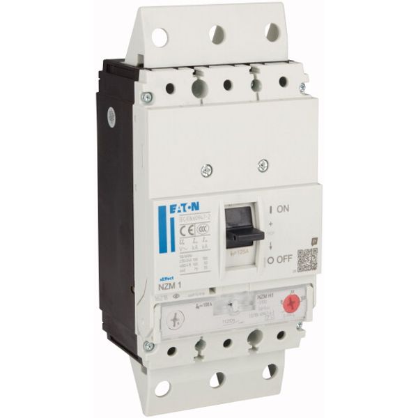 Circuit-breaker, 3p, 100A, plug-in module image 4