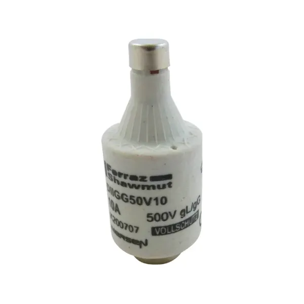 DIN D Fuse-link gG Size DII 500VAC 500VDC 10A Red image 2