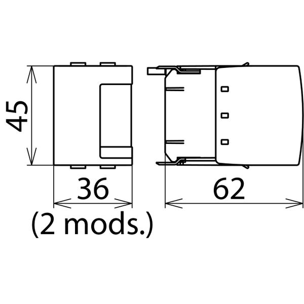 PE spark-gap-based protection module for DEHNsecure M image 2