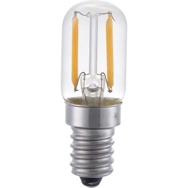 LED E14 Fila Tube T20x60 230V 100Lm 1.5W 925 AC Clear Non-Dim image 1