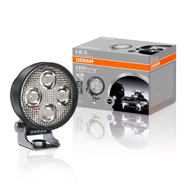 LEDriving® Round VX80-WD 12/24V 22W 240m long light beam 1150lm ECE (Ref. 12,5) image 3