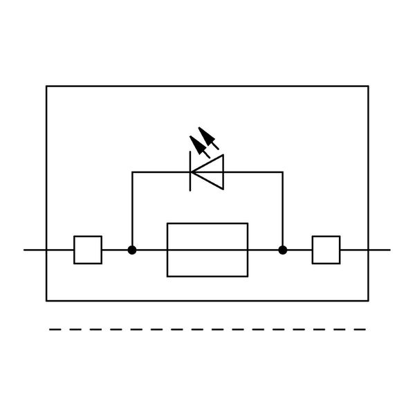 Fuse plug with soldered miniature fuse with indicator lamp gray image 2