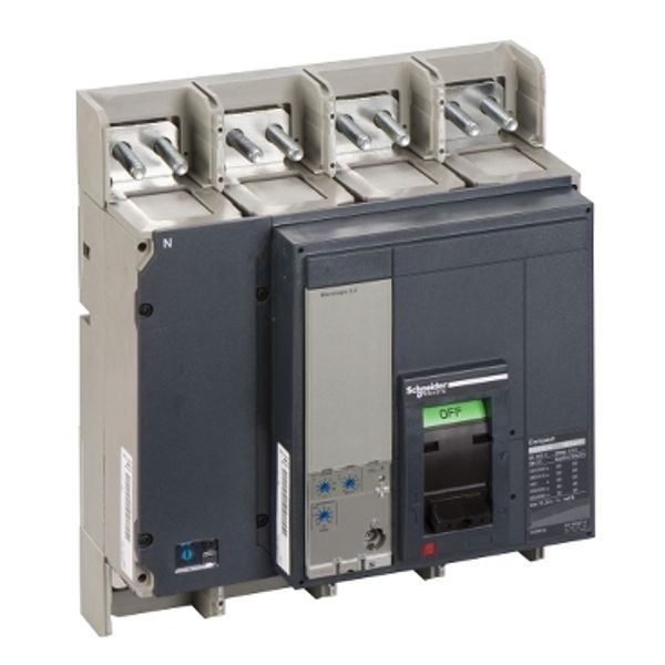 circuit breaker ComPact NS800N, 50 kA at 415 VAC, Micrologic 2.0 trip unit, 800 A, fixed, 4 poles 4d image 2