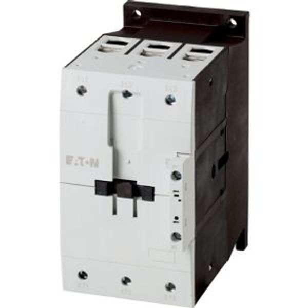 Contactor, 3 pole, 380 V 400 V 90 kW, RDC 24: 24 - 27 V DC, DC operation, Screw terminals image 2