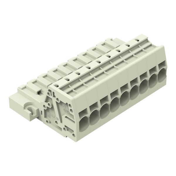 831-3209/109-000 1-conductor male connector; Push-in CAGE CLAMP®; 10 mm² image 1