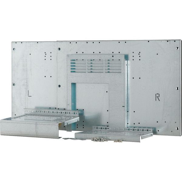 Mounting kit for IZMX16, withdrawable, H=550mm W=425mm image 2