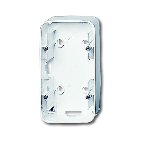 1702-24G Cover Frames Surface-mounted, dry Studio white image 1
