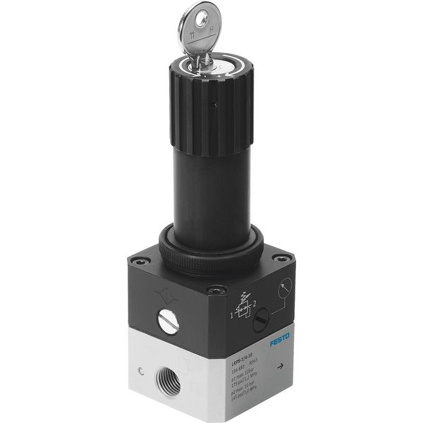 LRPS-1/4-10 Precision pressure regulator image 1