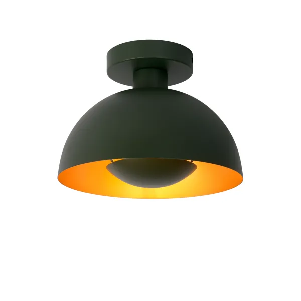 Lucide SIEMON - Flush ceiling light - Ø 25 cm - 1xE27 - Green image 1