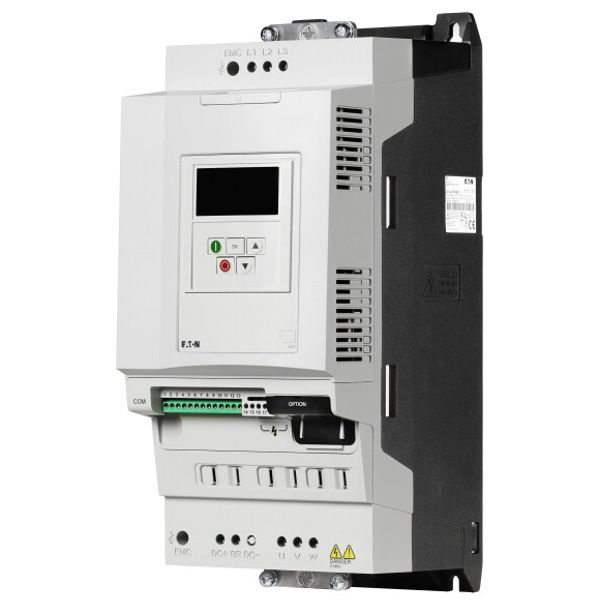 Frequency inverter, 400 V AC, 3-phase, 30 A, 15 kW, IP20/NEMA 0, Radio interference suppression filter, Additional PCB protection, FS4 image 2