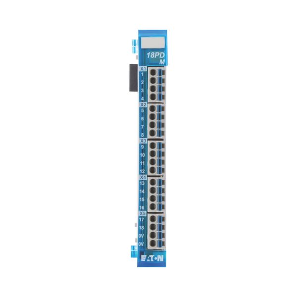 Field potential distributor module, 18 channels, GND image 22