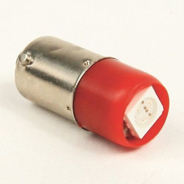 Allen-Bradley 800T-N377R Lamp, LED, Transformer, 6V, 30mm, Red, Replacement Part image 1