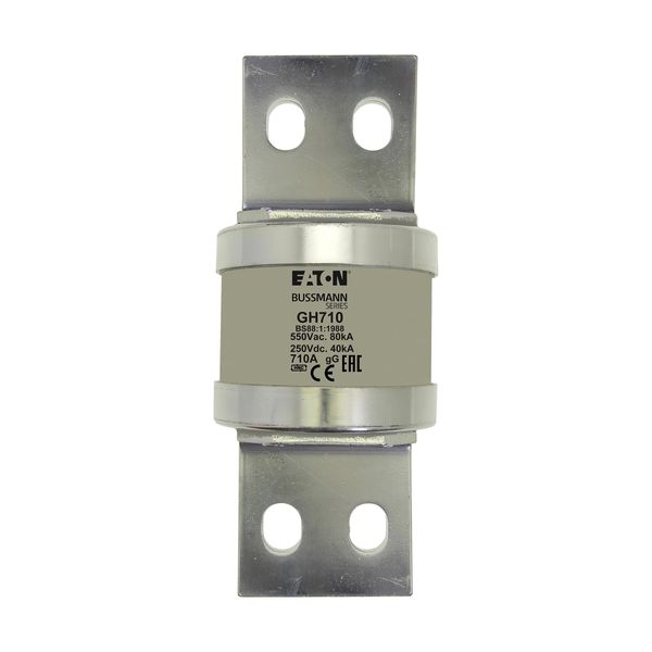 Fuse-link, low voltage, 710 A, AC 550 V, BS88, gL/gG, BS image 3