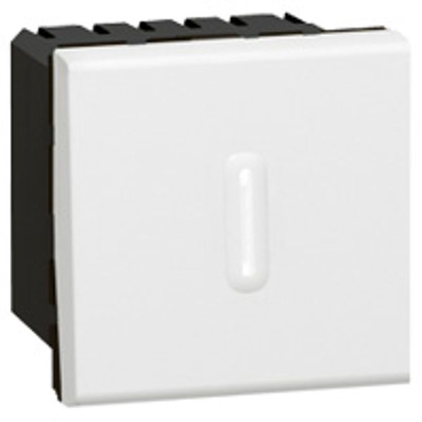 Timer switch Mosaic - 1000 W - 230 V~ - 2 modules - white image 1