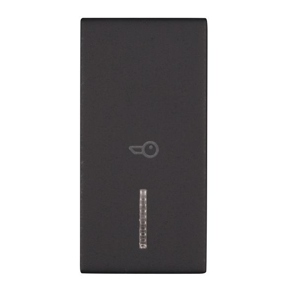 Cover with lens and key icon 1M, black image 1