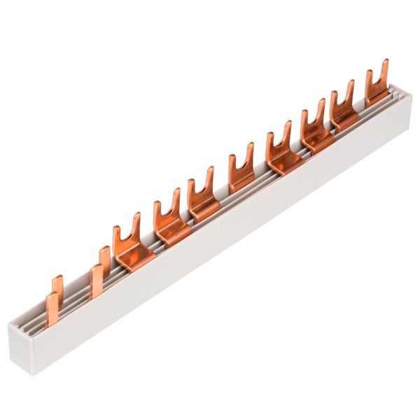 Busbar, 1xRCCB 4-pole, 1xMCB 3+N, 2xMCB 1+N/1 MW, 10MW,10mmý image 5