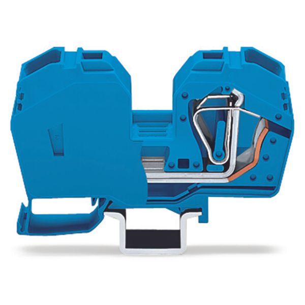 2-conductor through terminal block 35 mm² with integrated end plate bl image 2