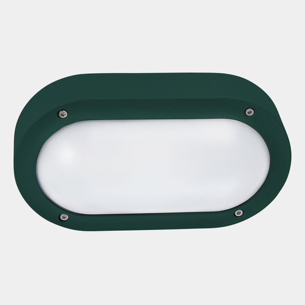 Wall fixture IP66 BASIC LED 6.7W SW 2700-3200-4000K ON-OFF Fir green 674lm image 1