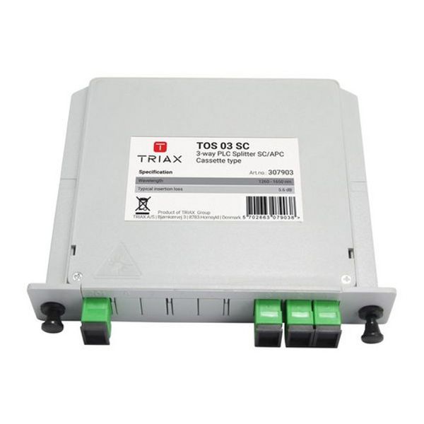 TOS 03 SC, 3-way PLC Splitter image 1