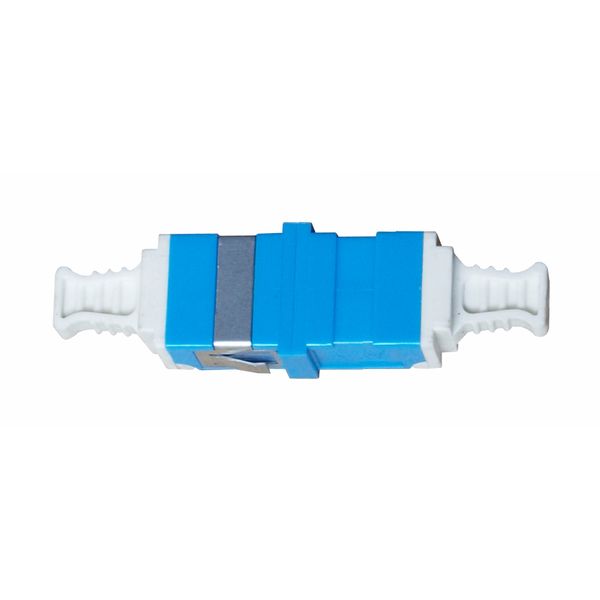 FO Coupler LC-Duplex,Singlemode,zirconia,without flange,blue image 2