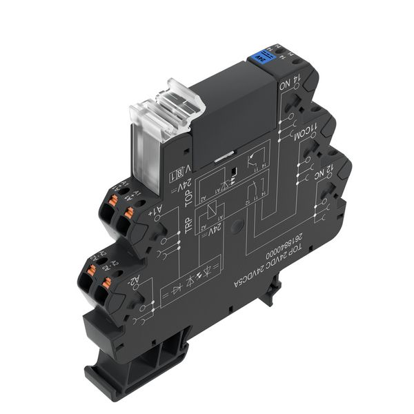 Solid-state relay, 24 V DC ±20 %, Free-wheeling diode, Reverse polarit image 1