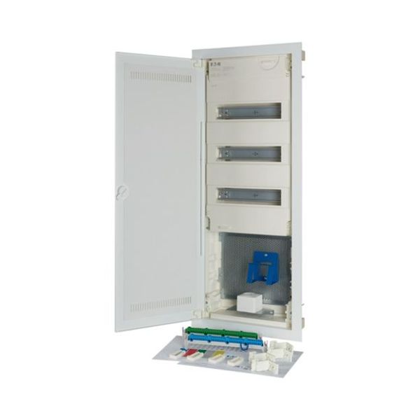 KLV-60UPP-W-HY36-F Eaton xComfort KLV hybrid distribution board image 1