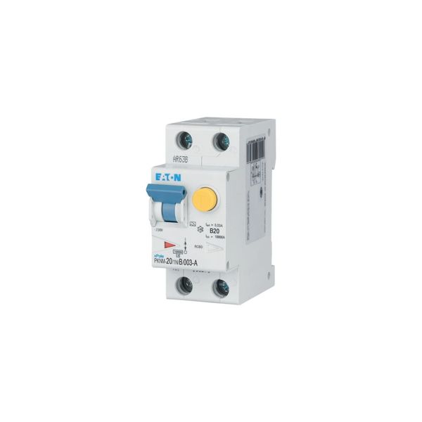 RCD/MCB combination, 20 A, 30 mA, MCB trip characteristic: B, 1p+N, RCD trip characteristic: A image 15