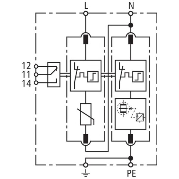 Surge arrester Type 2 DEHNguard M H for single-phase TT and TN systems image 3