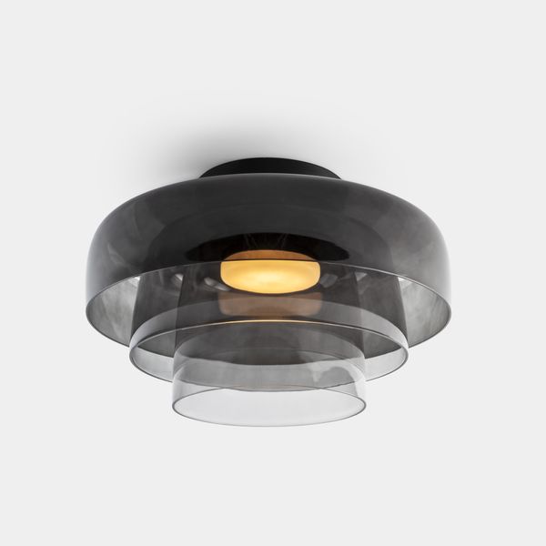 Ceiling fixture Levels Ceiling 3 Bodies Ø420mm + Ø320mm + Ø220mm LED 24.4W SW 2700-3000-4000K PHASE CUT Black 1850lm image 1