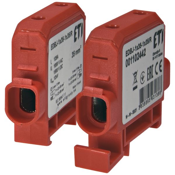 Conductor connection clamps, EDBJ-1x35-1x35/R image 1