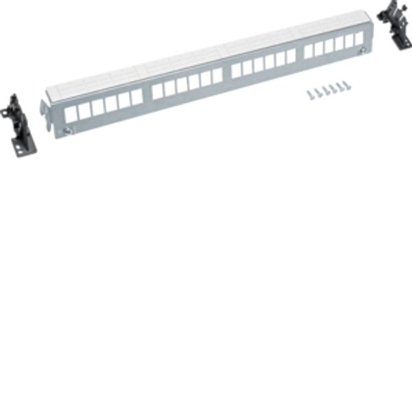 Patch-Panel,universal,keystone,24x,empty image 1