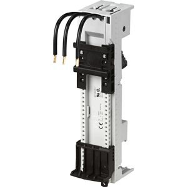 Busbar adapter, 45 mm, 25 A, DIN rail: 1 image 1