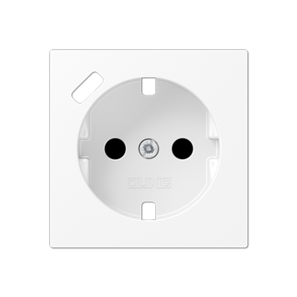 Centre plate SCHUKO® sockets A1520-18CPLWWM image 1