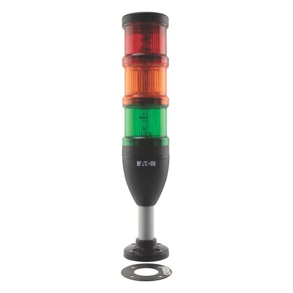 Complete device, red-orange-green, LED, 24 V, including base 100mm image 9