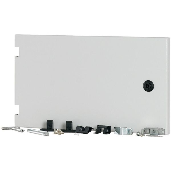 Section wide door, closed, HxW=250x425mm, IP55, grey image 5