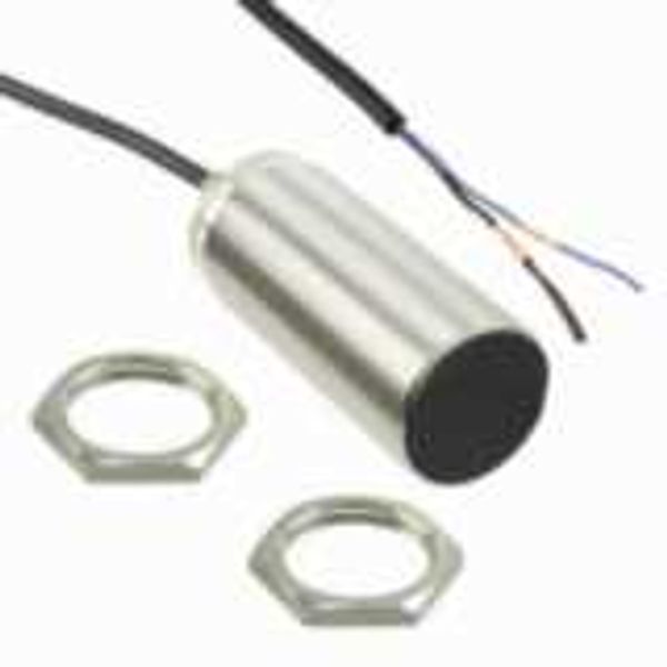 Proximity sensor, inductive, nickel-brass, long body, M30,shielded, 15 E2B 7707M image 4