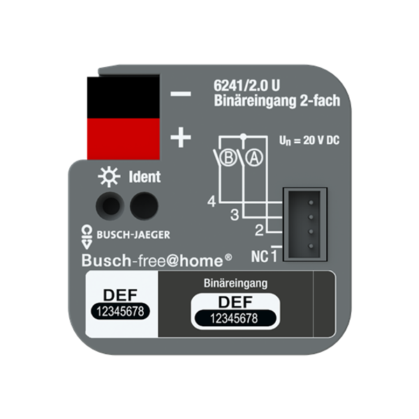 6241/2.0 U Binary Input, 2-fold, FM, BJE image 8