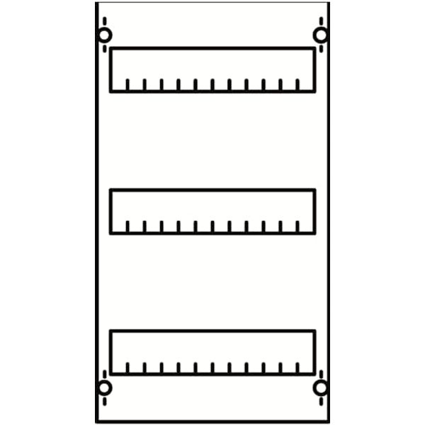 1V00-150 DIN rail mounting devices 450 mm x 250 mm x 120 mm , 00 , 1 image 2