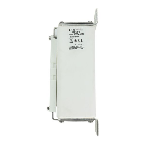 Fuse-link, high speed, 200 A, DC 2000 V, 65 x 89 x 213 mm, aR, IEC, with indicator image 5