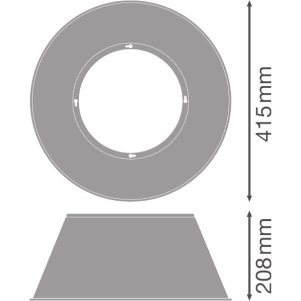 HIGH BAY REFLECTOR GEN 4 87W image 7