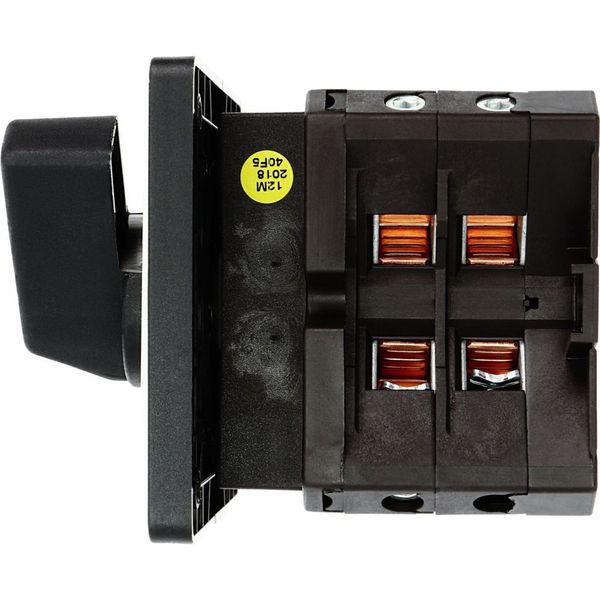 Multi-speed switches, T5B, 63 A, flush mounting, 2 contact unit(s), Contacts: 4, 90 °, maintained, Without 0 (Off) position, 1-2, Design number 39 image 38