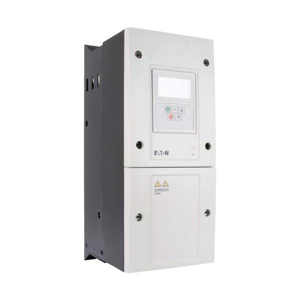 Variable frequency drive, 500 V AC, 3-phase, 34 A, 22 kW, IP55/NEMA 12, OLED display image 7