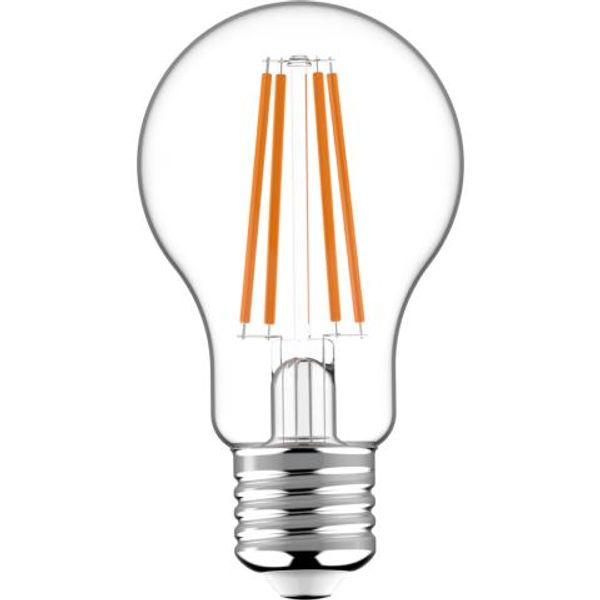 LED Filament Bulb - Classic A60 E27 7W 806lm 2700K Clear 330°  - Dimmable image 1