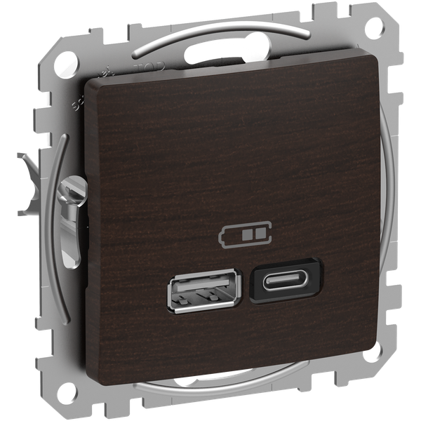 ***Sedna D_E USB A+C 45W d wenge image 3