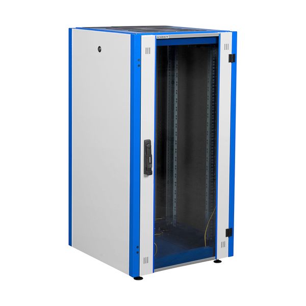 Network Enclosure Freestand S-RACK, W600 H1121 D600, 19" 22U image 2