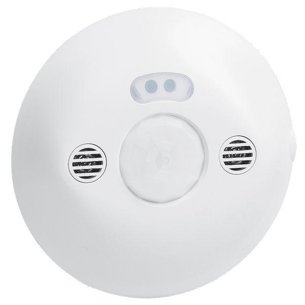 BUS/KNX presence sensor - ceiling mounted - IP 20 - 360° IR and ultrasound - 8 m image 1