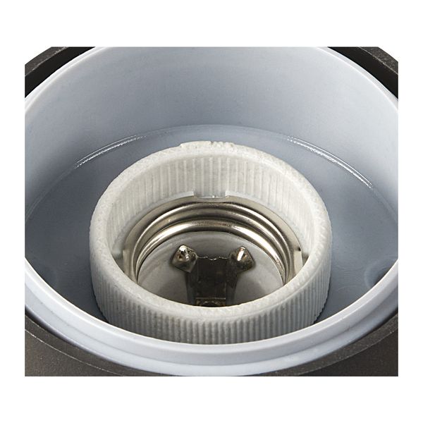 GRAFIT E27 round, wall-mounted luminaires anthracite image 6