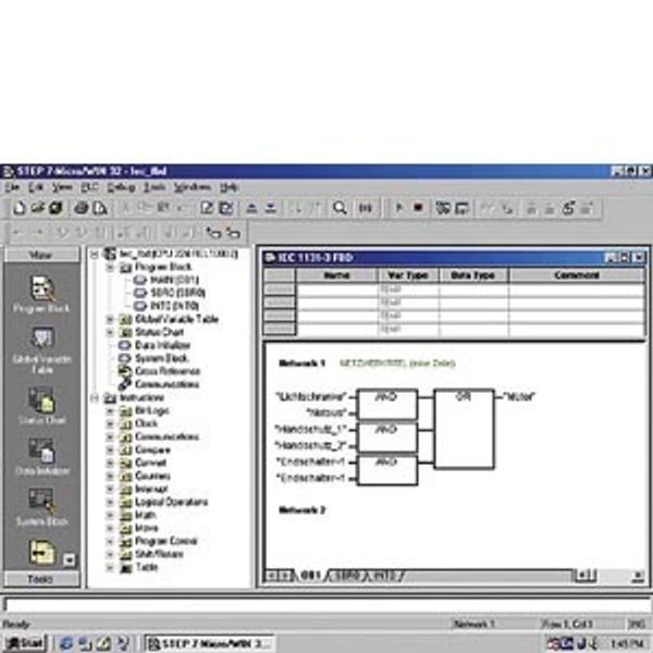 SIMATIC STEP7-Micro/WIN Add on: Function library V1.1 (USS+MODBUS), for STEP 7  6ES7830-2BC00-0YX0 image 1