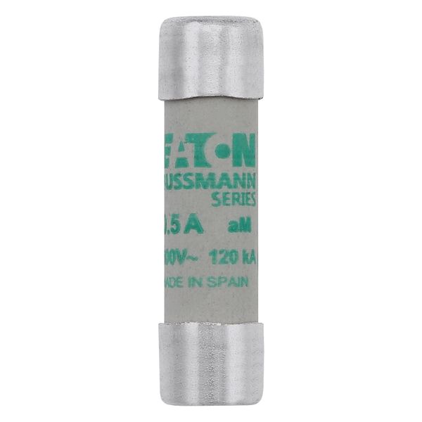 Fuse-link, LV, 0.5 A, AC 500 V, 10 x 38 mm, aM, IEC image 8